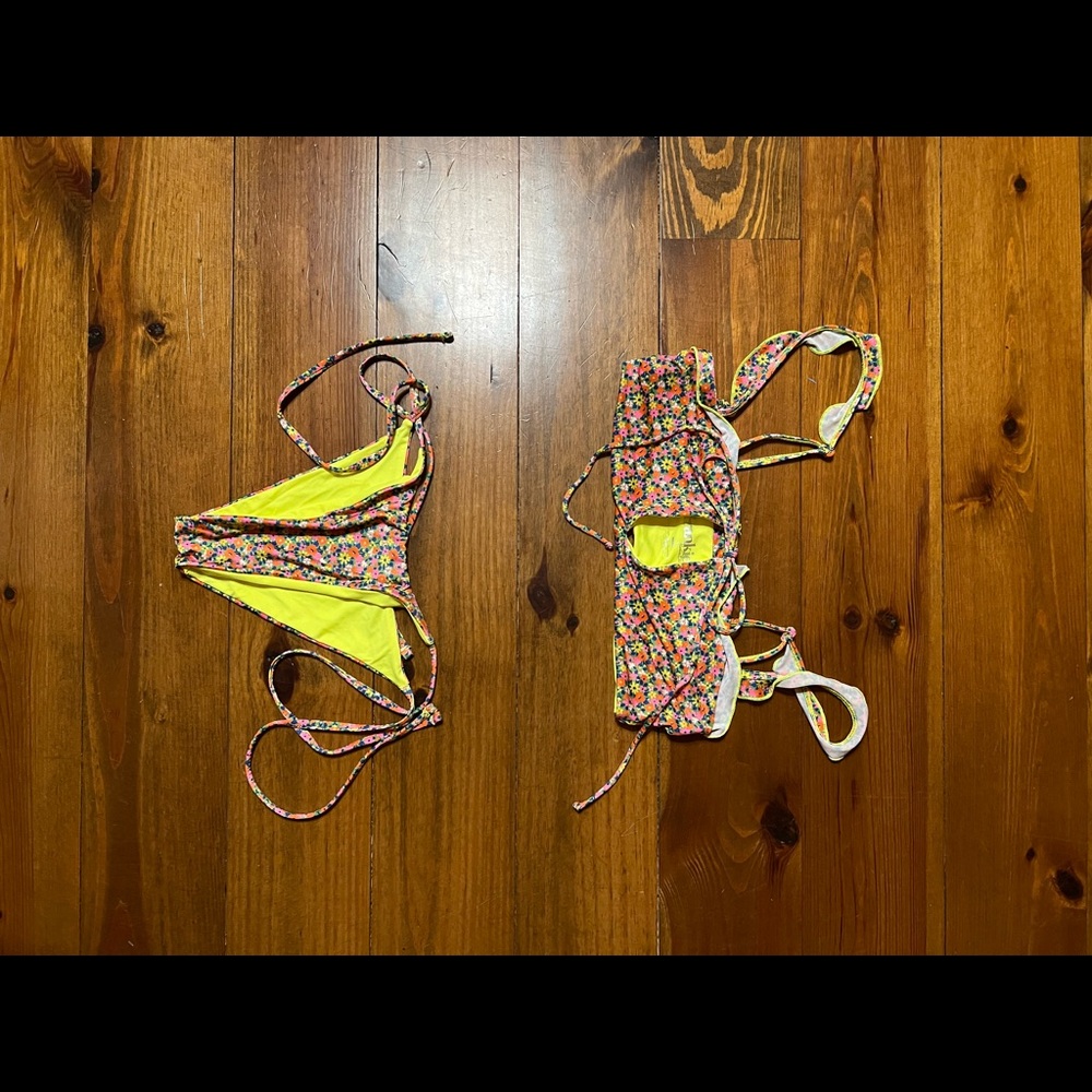 Frankie’s bikini women’s floral swimsuit